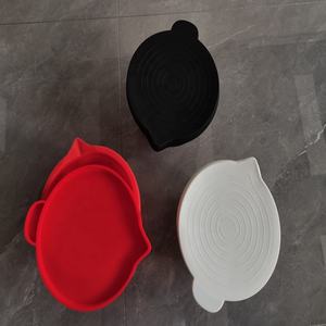 Revestimientos de silicona Herramientas para hornear y repostería Accesorios Revestimientos de cuencos de silicona para mezcladoras KitchenAid de 5 cuartos, <span class=keywords><strong>3</strong></span> revestimientos con tapas - Product Image 1