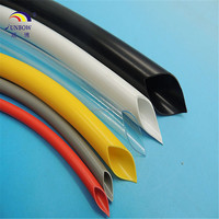 Funda de telar de alambre de PVC flexible, tubo protector de cable de resistencia a la abrasión para automoción, maquinaria