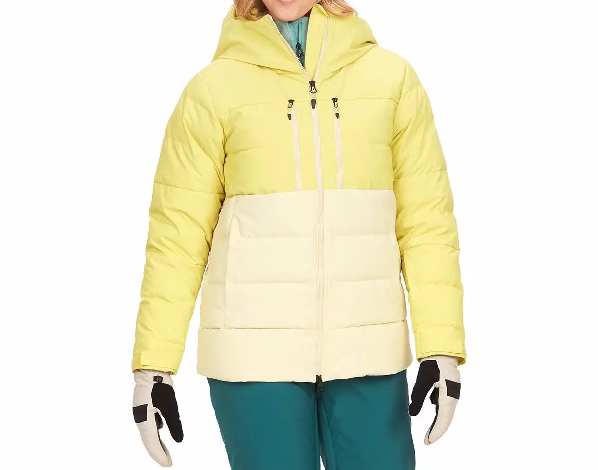 Manteau de ski d'hiver pour femmes personnalisé veste de ski d'hiver respirante pour femmes de haute qualité avec doublure