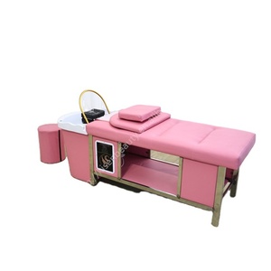 Kisen Professional Salon Equipment Shampoo Bed with Scalp Treatment Function and Japanese Head Spa Water Circulation Technology - Product Image 1