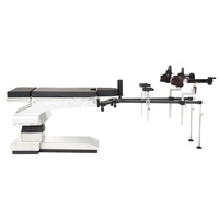 Table d'imagerie radiolucente en fibre de carbone, table d'opération fluoroscopique 1200 mm, transparence pour la chirurgie de la colonne vertébrale et interventionnelle