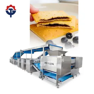 Automatic biscuit making production line electric cookie maker machines