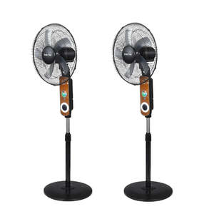 Ventilador Solar de 15w 20w 25w DC/AC Recargable con Panel y Batería, para Uso en Interiores y Exteriores - Product Image 1