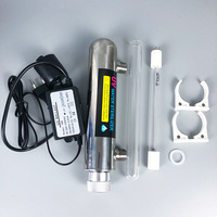 Purificateur d'eau à lumière ultraviolette, osmose inverse, UV 6W 1GPM, système de purification d'eau à lumière ultraviolette pour l'eau potable