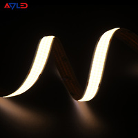 Ultra largo 24V 960Led/m 25 W/M IP20 Indoor 3000k 4000k 6500k 15mm 960 Chip Cob Led striscia per interni sorgente luminosa a Led