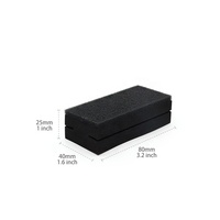 CR Premium Nano Céramique Revêtement Applicateur Tampon Cire Éponge Tampons Bloc Livré Avec Tissu En Daim