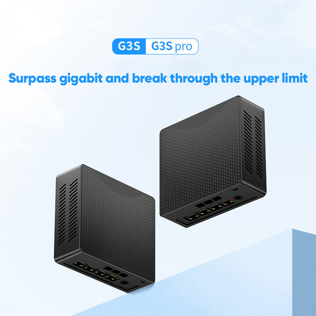 Topton Cheap Firewall Mini PC 4 LANs 2x2.5G 2x1G Pen-tium N3700 Home Server NAS PC AES Proxmox ESXi MSATA+2.5 Inch SATA Computer