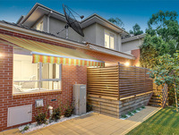 Chine Fabricant en alliage d'aluminium électrique extérieur balcon Garage toit pare-soleil auvent rétractable ombre auvent