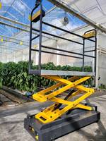 Chariot de cueillette électrique automatique sur rail pour tomates et poivrons, élévateur de récolte pour serres multi-spans