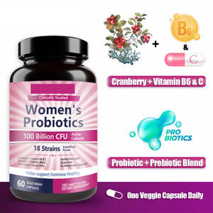 Compléments alimentaires pour femmes OEM/ODM, capsules de probiotiques avec D-mannose et comprimés de vitamines à la canneberge pour adultes - Product Image 2