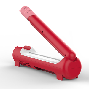 Impulse Sealer 8.2 Inch Impulse Heat Sealer For Plastic Bags Portable Capper Manual Poly Cellophane Bag Heated Sealing Closer For Cookies Cerea