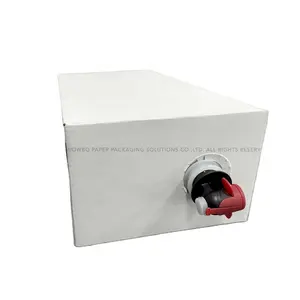Wowbo High Quality Factory direct supply food-safety approved White paper box for coffee/tea packaging and dispensing