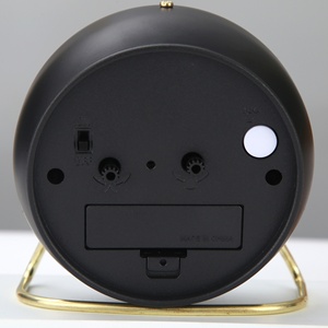 <span class=keywords><strong>2025</strong></span> Hiện Đại Phong Cách Bắc Âu Đồng Hồ Báo Thức Ánh Sáng Sang Trọng 4 Inch Lớn Lồi Bề Mặt Đơn Giản Phong Cách Đầu Giường Đồng Hồ Cho Sinh Viên - Product Image 4