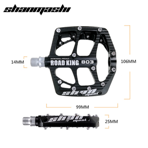 Pédales de <span class=keywords><strong>vélo</strong></span> vtt en alliage d'aluminium, anti-dérapantes, plates et larges, roulements scellés, ultra-légères, nouveau modèle - Product Image 2