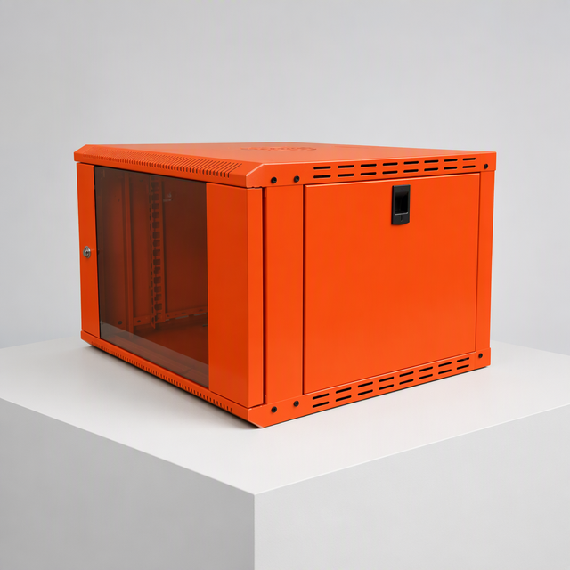 12U Wall-Mounted Network Cabinet: 19-Inch Data Center Server Rack with Electrostatic Spraying Process