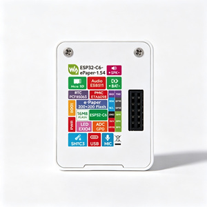 Carte de développement HT Waveshare ESP32C6 AIoT avec écran e-paper noir et blanc de 1,54 pouce, WiFi 6, 5 RISC-V, basse consommation, embarquée - Product Image 3