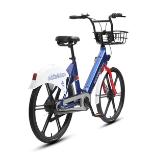 Bicicleta Eléctrica Compartida de Nuevo Diseño, 26 Pulgadas, Motor en la Rueda Trasera, Una Velocidad, Batería de Litio de Aluminio, Bicicleta de Alquiler Público Electrónica, E-Bike 26 - Product Image 2