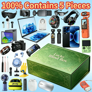 Set di 5 Pezzi Top Blind Box con Elettronica: Action Camera, Smart Band, Auricolari Wireless - Trovata a Sorpresa! - Product Image 1
