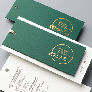 Thiết kế thời trang giấy các tông <span class=keywords><strong>hangtag</strong></span> với trang phục phụ kiện sản xuất tại Trung Quốc sản xuất - Product Image 2