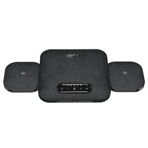 Speakerphone sistem Speaker ekstensi, konferensi Video nirkabel pembatal kebisingan mikrofon portabel Bt perusahaan Omnidirectional - Product Image 1