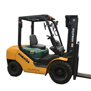 Montacargas Diésel Usado Japonés para Komatsu FD30-14 de 3 Toneladas, Máquina en Nueva Condición con Motor Diésel Original para Construcción - Product Image 1