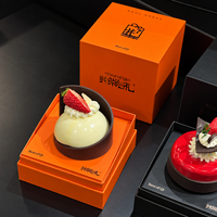 Fabricant de boîtes à gâteaux rigides Raphe avec logo, emballage personnalisé pour aliments, chocolats, desserts et gâteaux