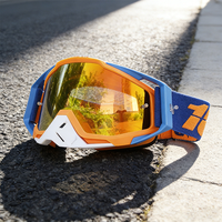 Sangle élastique réglable de haute qualité, lunettes de moto et tout-terrain, lunettes de sport anti-poussière et anti-salissures en PC
