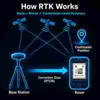 Module GNSS RTK miniature WT-11-RK 10,1x9,7 mm avec moteur RTK intégré, précision 1 cm + 1 ppm pour drones et robots autonomes