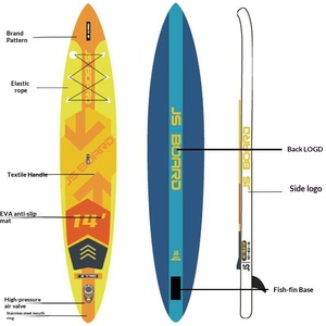 Planche à pagaie gonflable JS-EN427sup - Planche de surf de course professionnelle pour les sports nautiques en plein air - Product Image 3