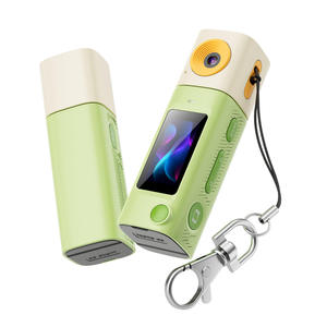 Mini caméra numérique de poche format pouce, capteur CMOS, corps compact en ABS, design porte-clés, mini caméra vidéo pour enfants, enregistrement photo quotidien décontracté - Product Image 5