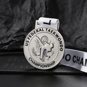 High Quality <strong>Cheap</strong> Price Customize Marathon Metal <strong>Medal</strong> 3D Custom Taekwondo <strong>Medal</strong> - Product Image 4