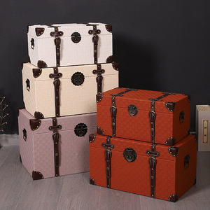 Caja de Almacenamiento Mystic Arts de Madera con Detalles en Cuero, Estilo Versátil, Organizador para el Hogar, Caja Decorativa para Almacenamiento y Exhibición - Product Image 2