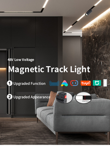 ไฟติดรางแม่เหล็กแบบ COB LED 48V ระบบรางไฟแบบฝังและแบบติดผนัง สำหรับใช้งานเชิงพาณิชย์ ทำจากอะลูมิเนียม - Product Image 5