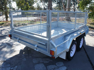 <span class=keywords><strong>Remorque</strong></span> de transport de voitures Boshien 9*5, 2001-3000 kg de charge utile, <span class=keywords><strong>2</strong></span> essieux, avec cage grillagée de 900 mm - Product Image 4