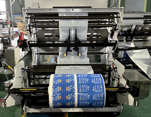 CW-600C + FD kích thước lớn hai unwinder thứ ba phim chèn đứng lên nhiều lớp Túi máy làm - Product Image 6