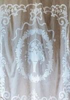 Rideau tubulaire brodé de fleurs et de dentelle, ruban de la meilleure qualité pour la maison, l'hôtel, la station balnéaire, avec occultation et design moderne