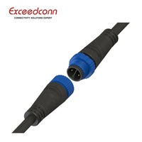 Conector de Cable Redondo Hembra de 2 Pines, 10A, 450V CA, IP67, para Iluminación LED de Calle, en Oferta