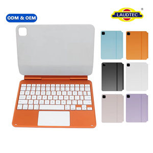 Clavier magnétique BT ultra-fin à 7 couleurs RGB portable avec interrupteurs à ciseaux pour iPad Pro/Air 10,9" /11" - Product Image 1