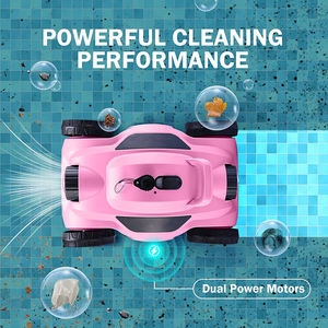 <span class=keywords><strong>Robot</strong></span> nettoyeur de <span class=keywords><strong>piscine</strong></span> sans fil rechargeable <span class=keywords><strong>Aspirateur</strong></span> sans fil pour le nettoyage de la <span class=keywords><strong>piscine</strong></span> Produit du fabricant - Product Image 4