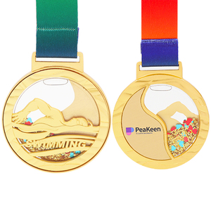 Fabricación de medallas de premio de diseño gratuito Logotipo de natación personalizado Medallas de <span class=keywords><strong>ping</strong></span> <span class=keywords><strong>pong</strong></span> deportivas de metal Medalla y <span class=keywords><strong>trofeos</strong></span> 3D - Product Image 3