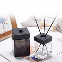 Diffuseur à bâtonnets en verre 200 ml de haute qualité, écologique, sans BPA, sans alcool, parfum frais longue durée, pour la maison