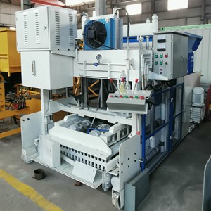 JH-18A Máquina automática para fabricar ladrillos huecos de hormigón, bloques, adoquines y palets, con vibración para hormigón JH18A - Product Image 4