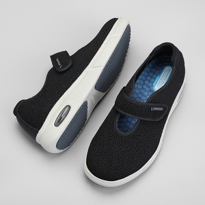 Scarpe Ortopediche Diabetiche Regolabili e Larghe per Donne Anziane, Produzione Professionale - Product Image 1