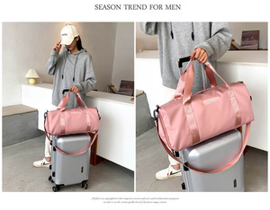 Bolsa de Deporte Impermeable de Gran Capacidad con Logotipo Personalizado, Bolsa de Viaje Deportiva para Mujer - Product Image 5