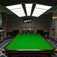 Éclairage led de table de billard en alliage d'aluminium, sans ombre