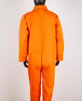 Ecowalson COSTUME DE PRISONNIER HOMME HALLOWEEN FANCY DRESS XMAS ORANGE COMBINAISON