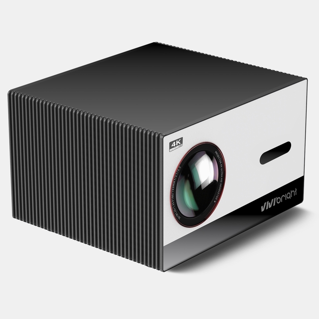 VIVIBRIGHT 4K LED PROJECTOR K7000, Better Than DLP Projector, Perfect for Home Cinema and Classroom Projector Setups