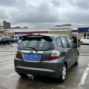 Pour Honda Fit 2009 - 2013, spoiler de coffre arrière en ABS, motif fibre de carbone, noir, couleur apprêtée, kit carrosserie, accessoires - Product Image 5