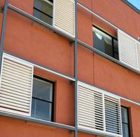 Windowmate - Persienne verticale moderne en alliage d'aluminium, persienne aérodynamique, maison résidentielle