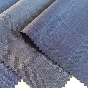 Tela para Trajes de <span class=keywords><strong>Hombre</strong></span>, Lana/Poliéster, Hilo Orgánico Teñido, Lana Merino Peinada para Chaquetas y Trajes - Product Image 4